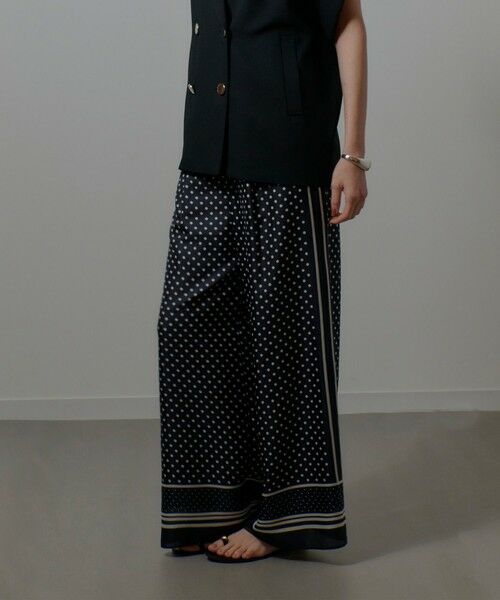 allureville / アルアバイル その他パンツ | パネルドットプリントパンツ | 詳細3