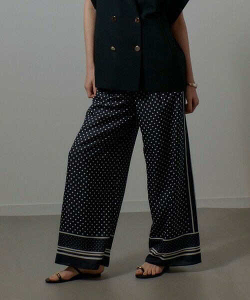 allureville / アルアバイル その他パンツ | パネルドットプリントパンツ | 詳細4