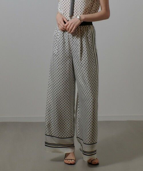 allureville / アルアバイル その他パンツ | パネルドットプリントパンツ | 詳細11