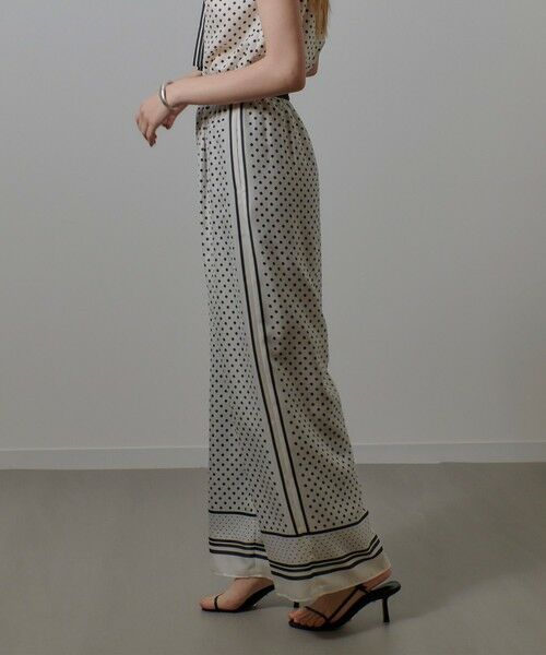 allureville / アルアバイル その他パンツ | パネルドットプリントパンツ | 詳細14