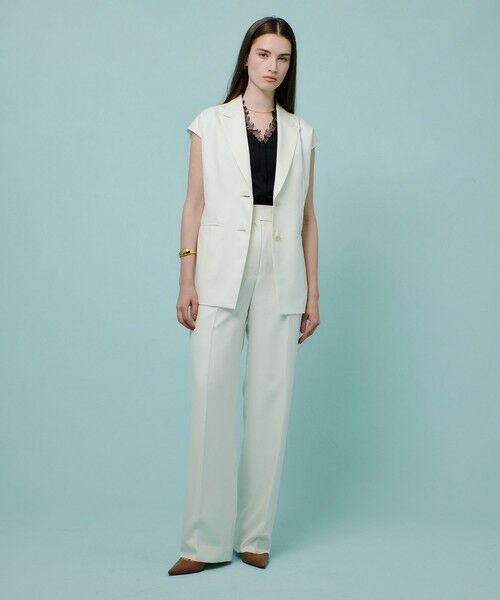 allureville / アルアバイル その他パンツ | エアリービエラタックパンツ | 詳細3