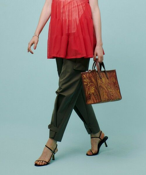 allureville / アルアバイル カーゴパンツ | オーガニックギャバカーゴパンツ | 詳細16