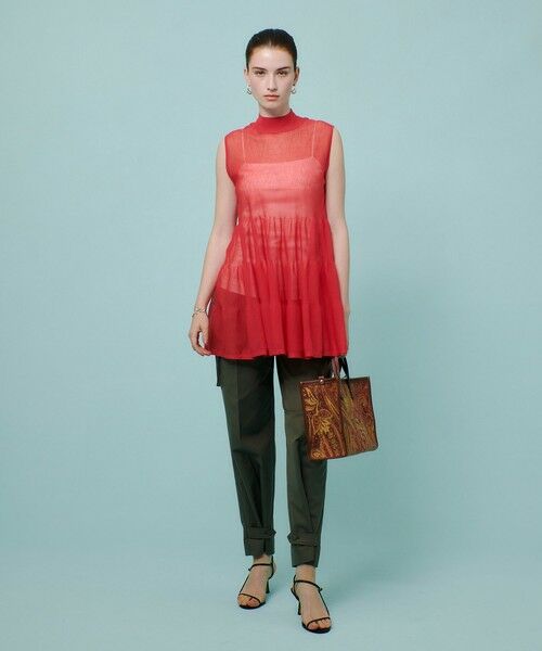 allureville / アルアバイル カーゴパンツ | オーガニックギャバカーゴパンツ | 詳細19