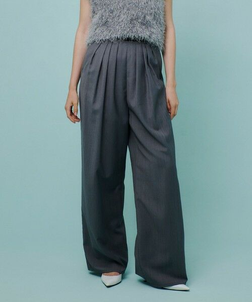allureville / アルアバイル スラックス・ドレスパンツ | トリアセサイロタックパンツ | 詳細12