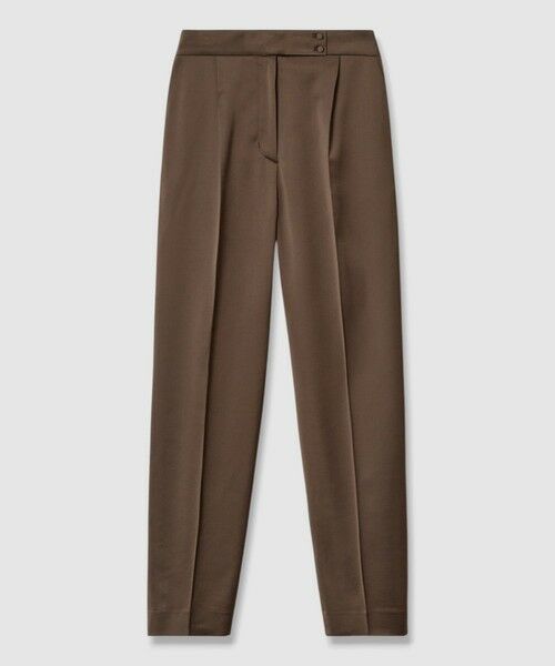 allureville / アルアバイル その他パンツ | クロップドテーパードパンツ(ブラウン (81))