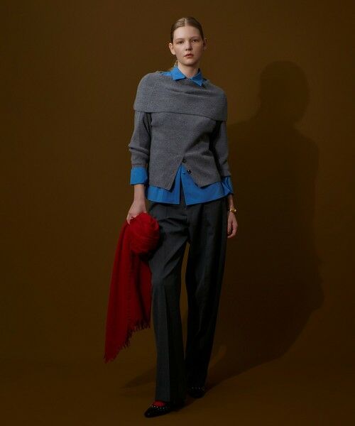 allureville / アルアバイル その他パンツ | ドライウールカーブライントラウザー | 詳細9