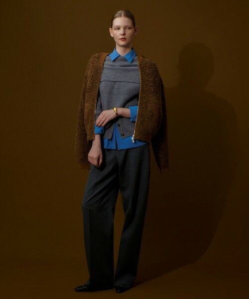 allureville / アルアバイル その他パンツ | ドライウールカーブライントラウザー | 詳細10