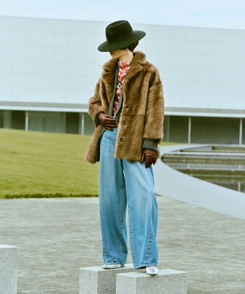 allureville / アルアバイル デニムパンツ | セミバギーデニムパンツ | 詳細1