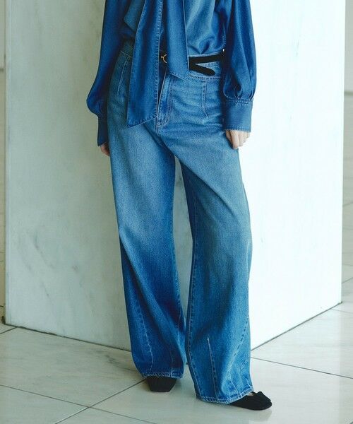 allureville / アルアバイル デニムパンツ | セミバギーデニムパンツ | 詳細2