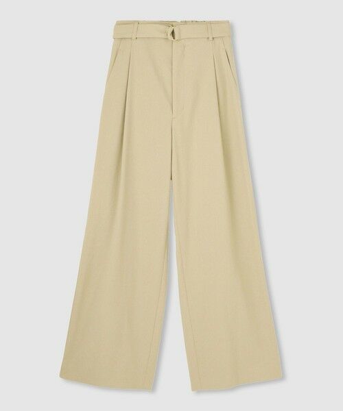 allureville / アルアバイル その他パンツ | シェルタリングタックワイドパンツ(ベージュ (11))