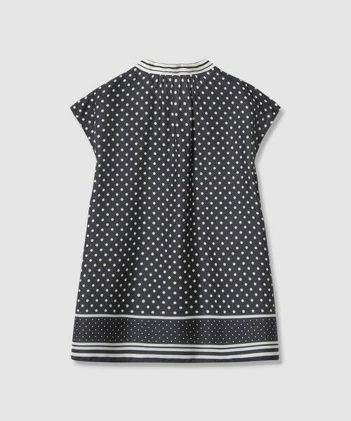 allureville / アルアバイル シャツ・ブラウス | パネルドットプリントボウタイブラウス | 詳細7