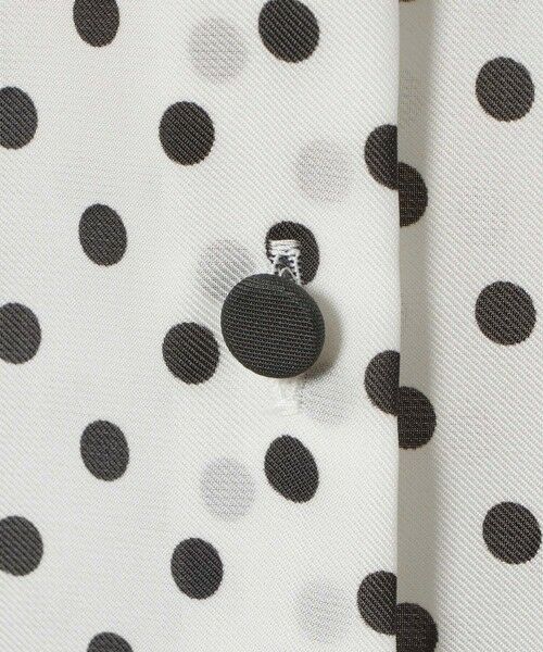 allureville / アルアバイル シャツ・ブラウス | パネルドットプリントボウタイブラウス | 詳細24