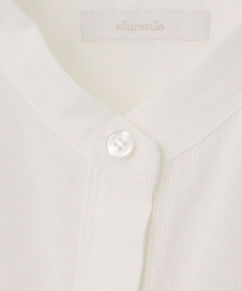 allureville / アルアバイル シャツ・ブラウス | ダンガリーバンドカラーシャツ | 詳細6