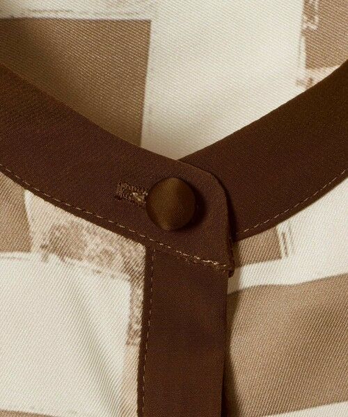 allureville / アルアバイル シャツ・ブラウス | LISAジオメトリックプリントノースリブラウス | 詳細7