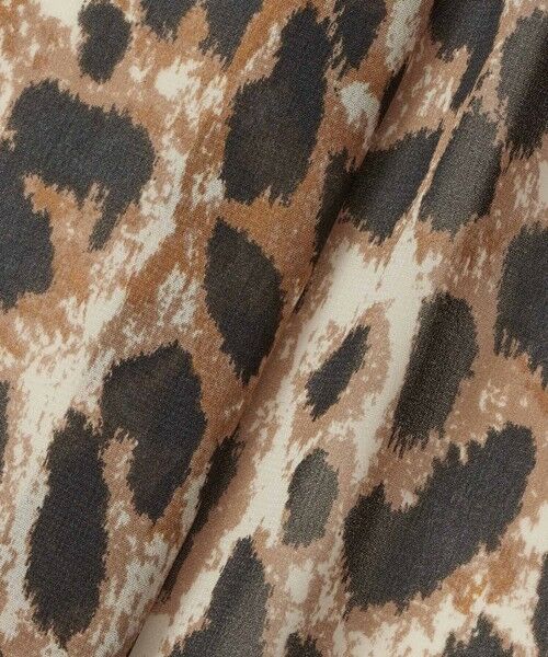 allureville / アルアバイル シャツ・ブラウス | レオパードプリントボウブラウス | 詳細9