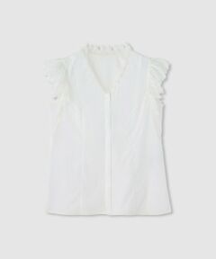 allureville / アルアバイル シャツ・ブラウス | レースカラーブラウス