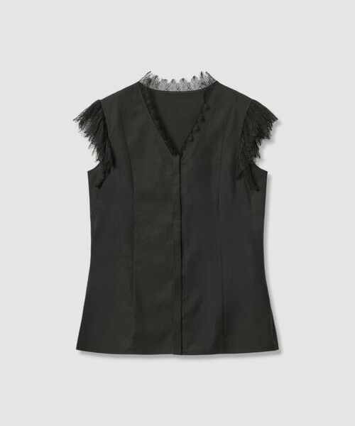 allureville / アルアバイル シャツ・ブラウス | レースカラーブラウス | 詳細12