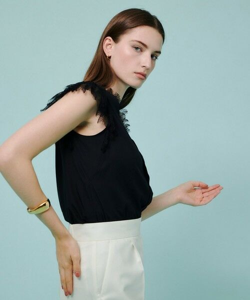 allureville / アルアバイル シャツ・ブラウス | レースカラーブラウス | 詳細4