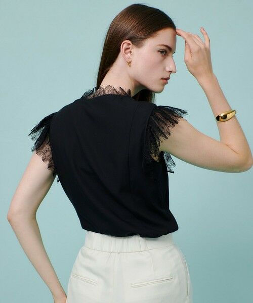 allureville / アルアバイル シャツ・ブラウス | レースカラーブラウス | 詳細5