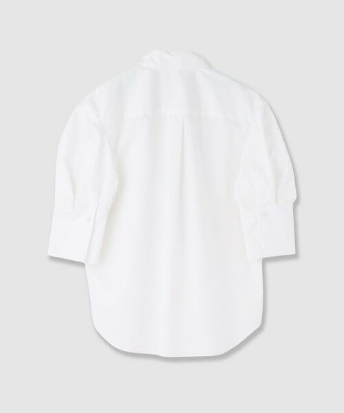 allureville / アルアバイル シャツ・ブラウス | コットン混ストレッチブロードシャツ | 詳細1