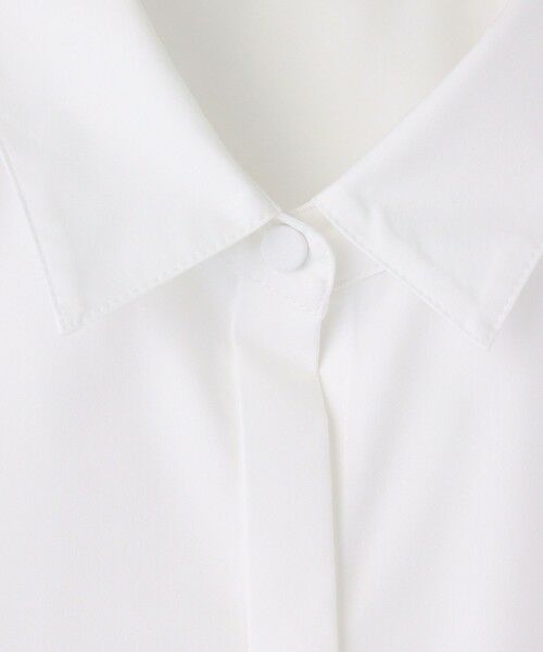 allureville / アルアバイル シャツ・ブラウス | コットン混ストレッチブロードシャツ | 詳細2