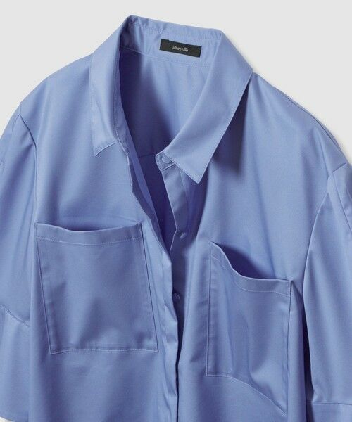 allureville / アルアバイル シャツ・ブラウス | コットン混ストレッチブロードシャツ | 詳細11