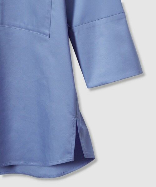 allureville / アルアバイル シャツ・ブラウス | コットン混ストレッチブロードシャツ | 詳細12