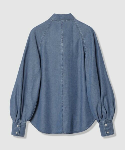 allureville / アルアバイル シャツ・ブラウス | デニムボウブラウス | 詳細3