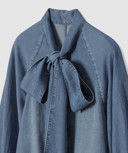 allureville / アルアバイル シャツ・ブラウス | デニムボウブラウス | 詳細4