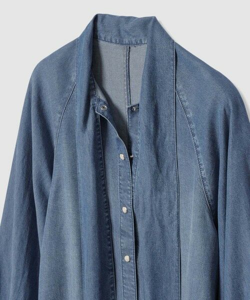 allureville / アルアバイル シャツ・ブラウス | デニムボウブラウス | 詳細5