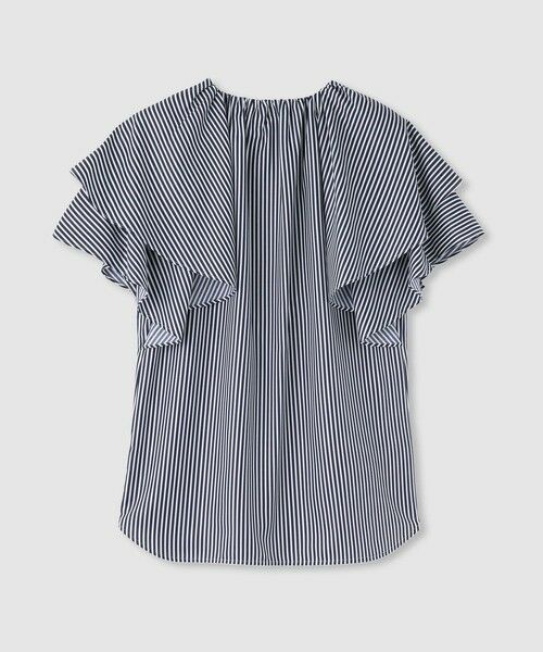 allureville / アルアバイル シャツ・ブラウス | レイヤーラッフルスリーブブラウス | 詳細1