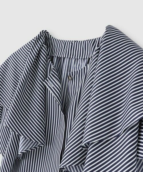 allureville / アルアバイル シャツ・ブラウス | レイヤーラッフルスリーブブラウス | 詳細2