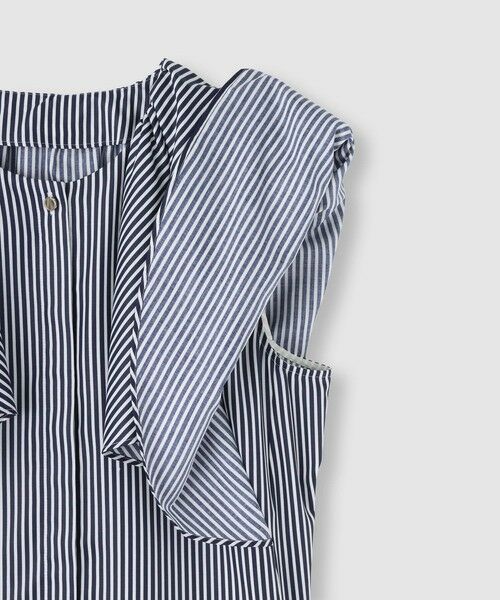 allureville / アルアバイル シャツ・ブラウス | レイヤーラッフルスリーブブラウス | 詳細3