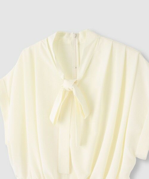 allureville / アルアバイル シャツ・ブラウス | ボウタイタックフレンチスリーブブラウス | 詳細7