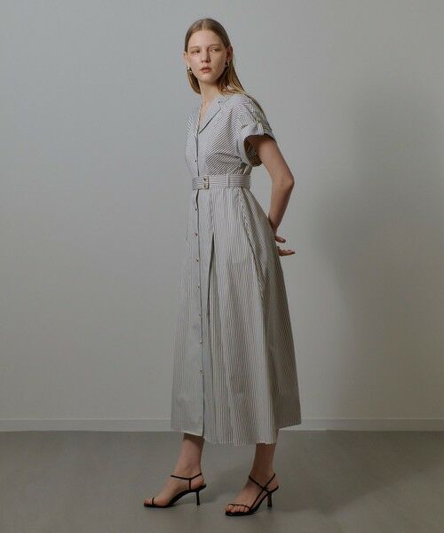 allureville / アルアバイル ミニ丈・ひざ丈ワンピース | ストライプドレス | 詳細2