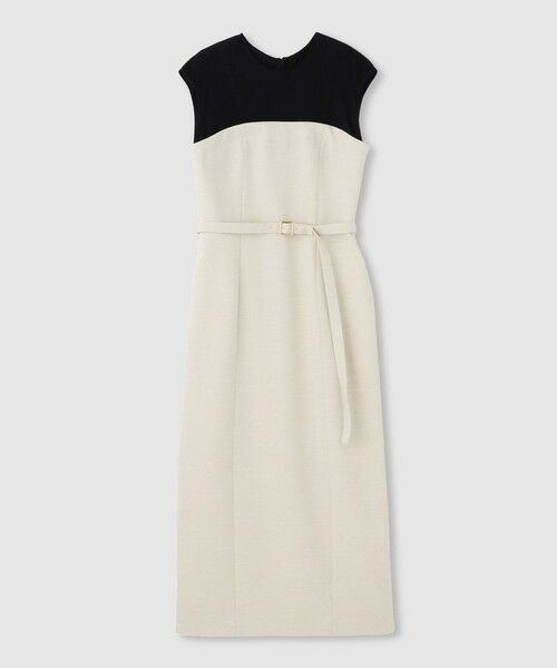 allureville / アルアバイル ミニ丈・ひざ丈ワンピース | コンパクトツイルカットコンビワンピース | 詳細6