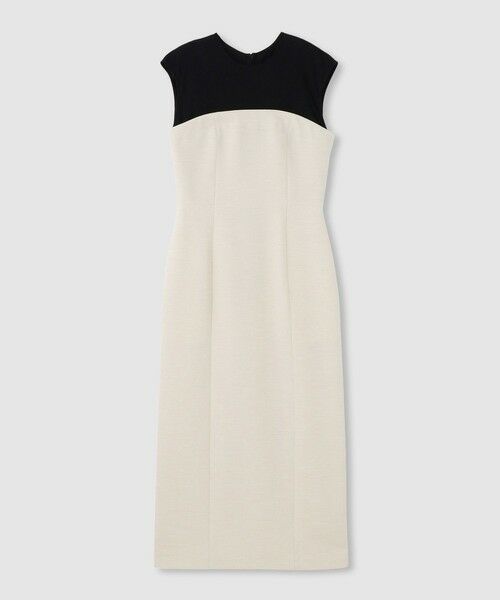 allureville / アルアバイル ミニ丈・ひざ丈ワンピース | コンパクトツイルカットコンビワンピース | 詳細8