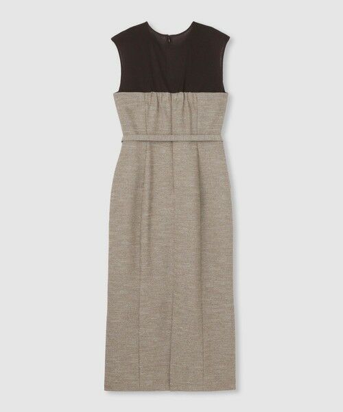 allureville / アルアバイル ミニ丈・ひざ丈ワンピース | コンパクトツイルカットコンビワンピース | 詳細15