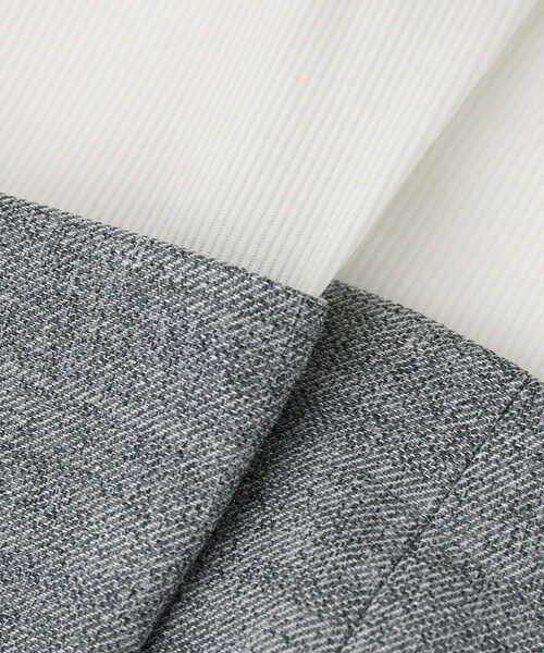 allureville / アルアバイル ミニ丈・ひざ丈ワンピース | コンパクトツイルカットコンビワンピース | 詳細24