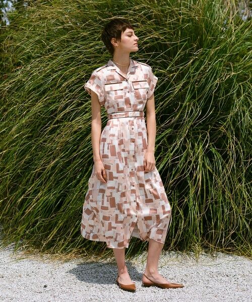 allureville / アルアバイル ドレス | ジオメトリックSAFARIドレス | 詳細1
