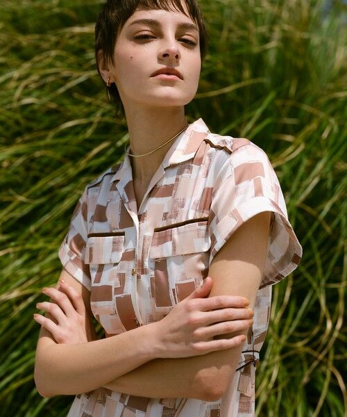 allureville / アルアバイル ドレス | ジオメトリックSAFARIドレス | 詳細2