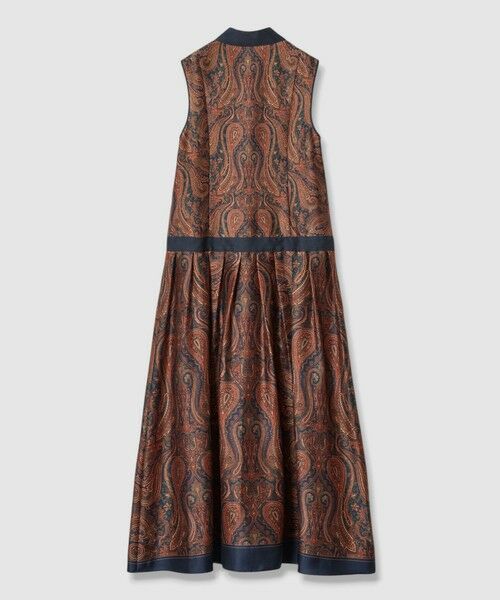 allureville / アルアバイル ロング・マキシ丈ワンピース | OFFICINAペイズリープリントワンピース | 詳細7