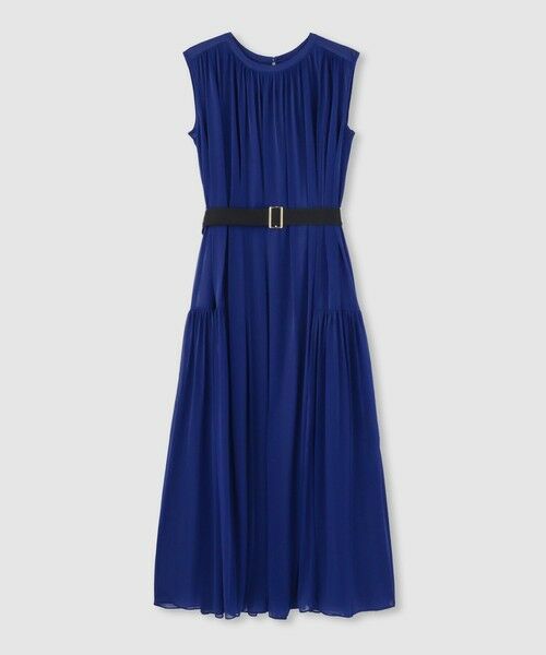 allureville/アルアバイル エスパンディワイドベルトワンピース ブルー (61) 02(M)