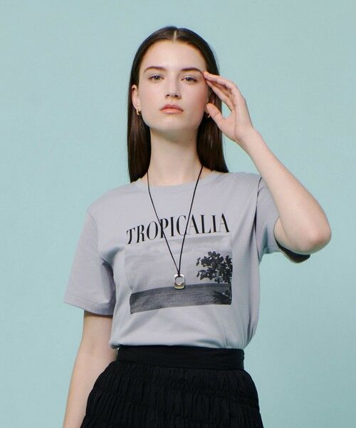 allureville / アルアバイル Tシャツ | モノトーンフォトグラフT | 詳細8