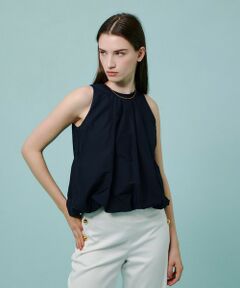 allureville / アルアバイル カットソー | ライトタフタコンビバルーンプルオーバー