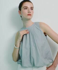 allureville / アルアバイル カットソー | ライトタフタコンビバルーンプルオーバー