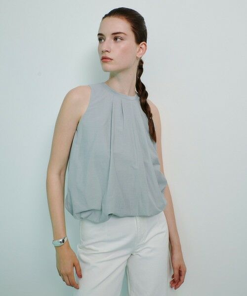 allureville / アルアバイル カットソー | ライトタフタコンビバルーンプルオーバー | 詳細17