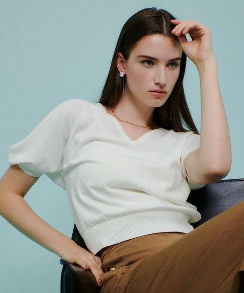 allureville / アルアバイル ニット・セーター | ハイツイストヤーンプルオーバー | 詳細1