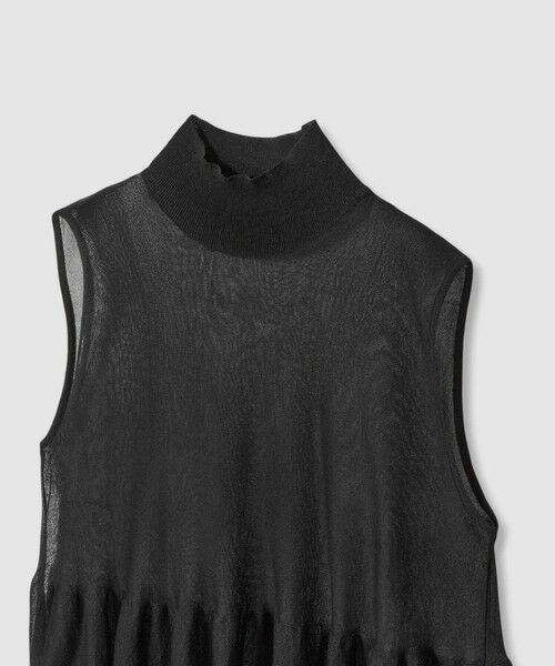 allureville / アルアバイル ニット・セーター | シアーティアードチュニック | 詳細14
