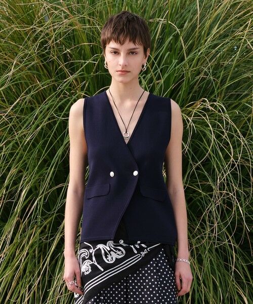 allureville / アルアバイル ニット・セーター | ミラノリブニットジレ | 詳細7